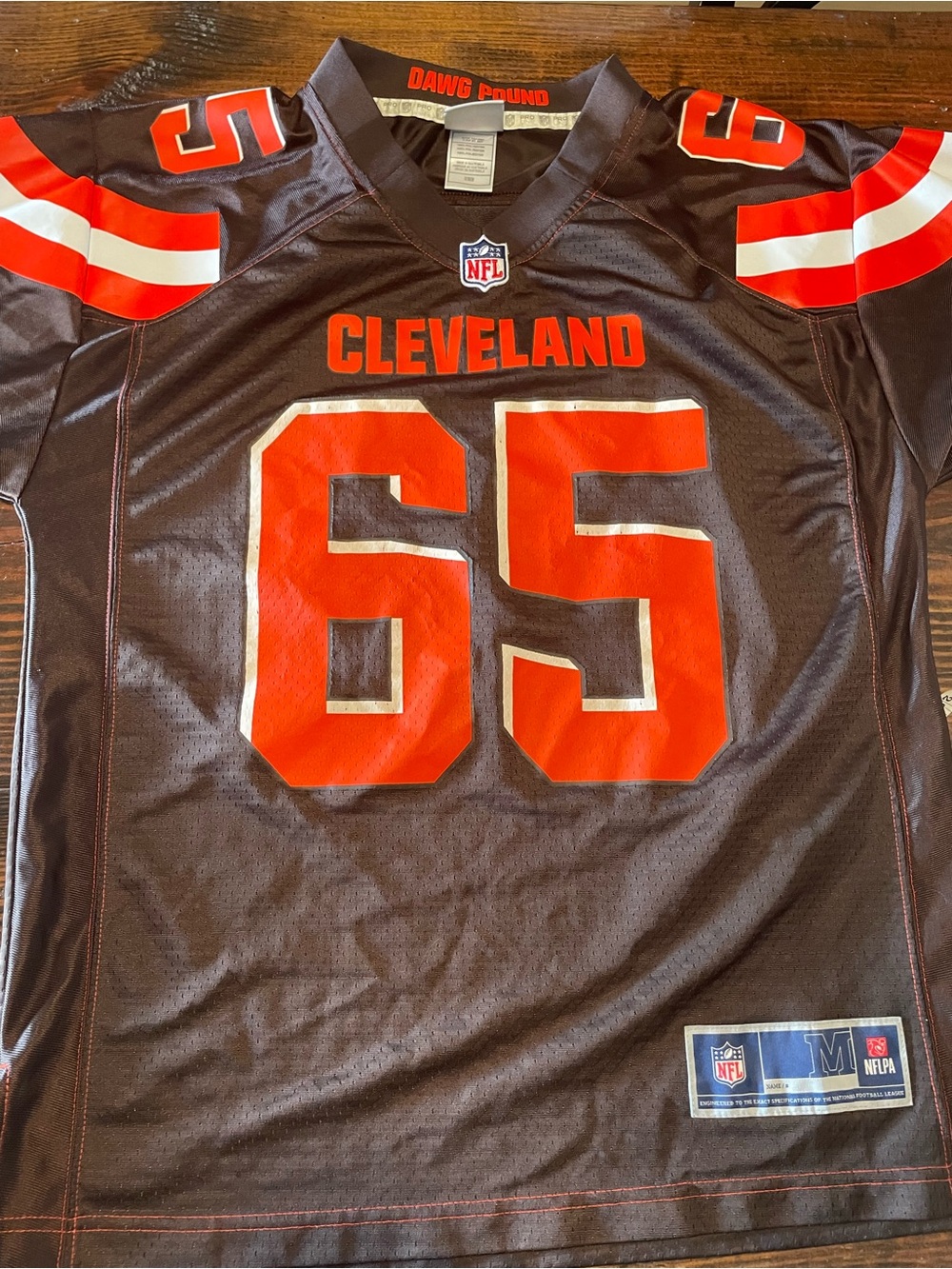 Cleveland browns 65 NFL Jersey